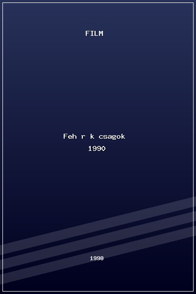 Fehér kócsagok (1990) poszter