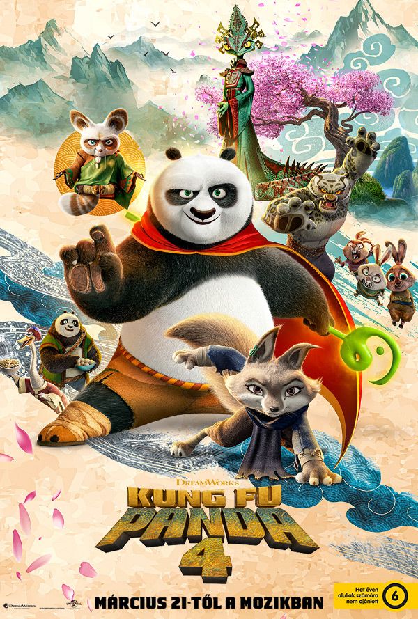 Kung Fu Panda 4. (2024) poszter