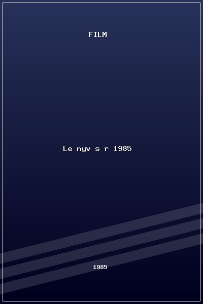 Leányvásár (1985) poszter