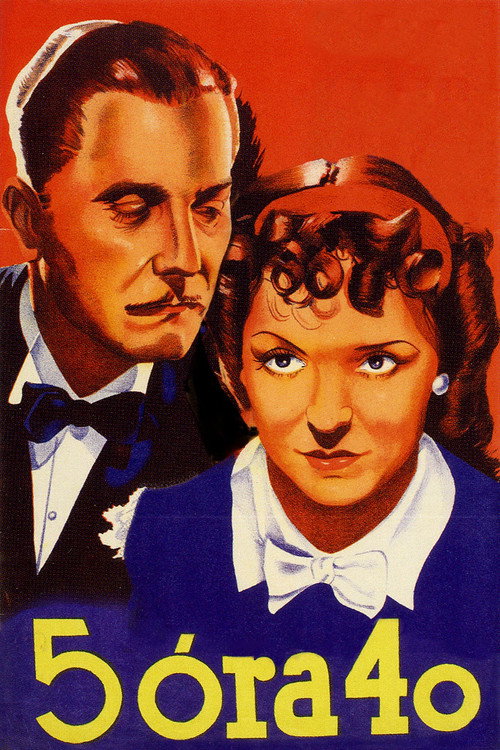 Öt óra 40 (1939) poszter
