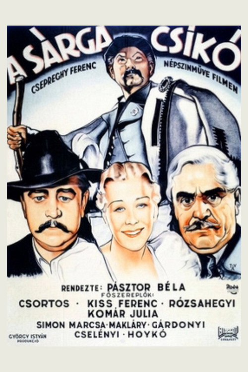 Sárga csikó (1936) poszter