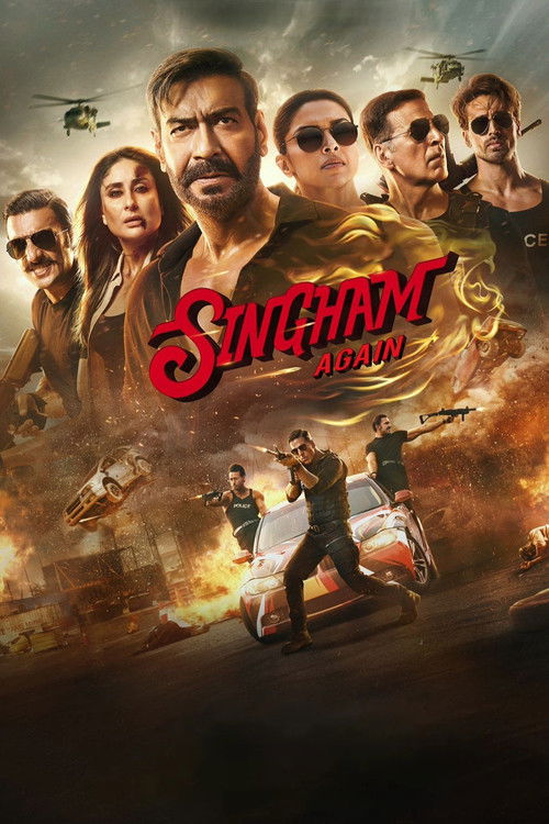 Singham újra (2024) poszter