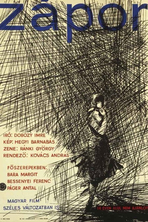 Zápor (1961) poszter