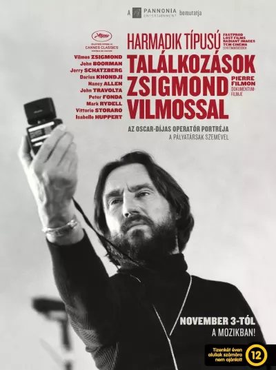 Harmadik típusú találkozások Zsigmond Vilmossal plakát