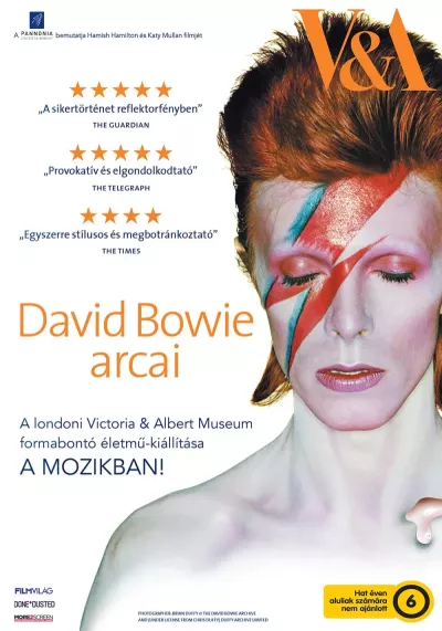 David Bowie arcai plakát
