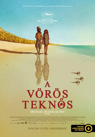 A vörös teknős plakát
