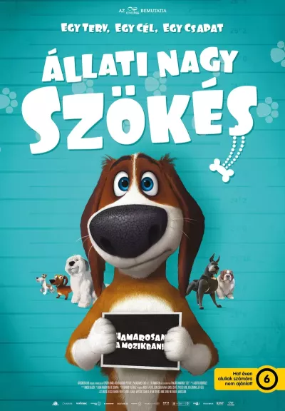 Állati nagy szökés plakát