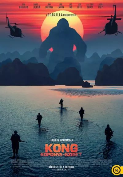 Kong: Koponya-sziget plakát