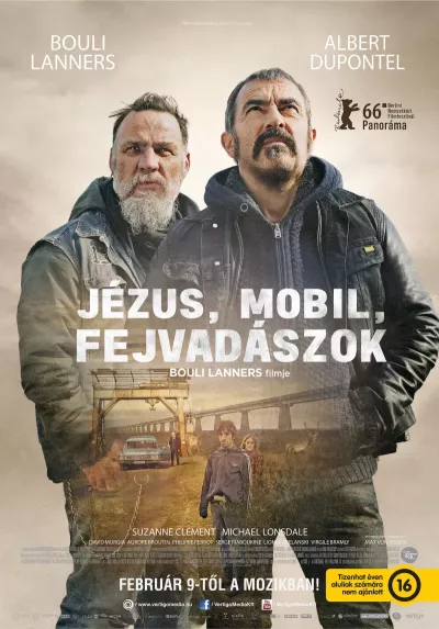 Jézus, mobil, fejvadászok plakát