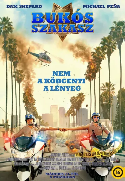 A bukós szakasz plakát