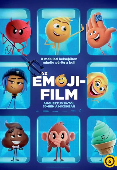 Az emoji-film plakát