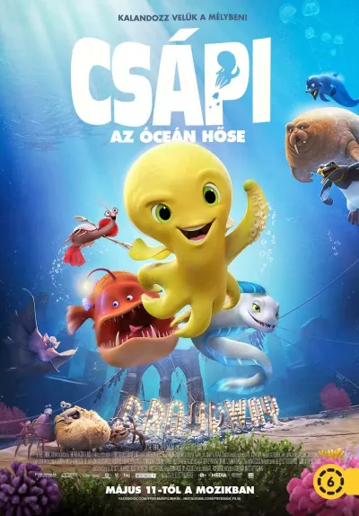 Csápi: Az óceán hőse plakát