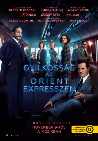 Gyilkosság az Orient expresszen plakát