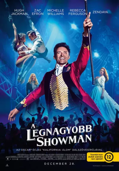 A legnagyobb showman plakát