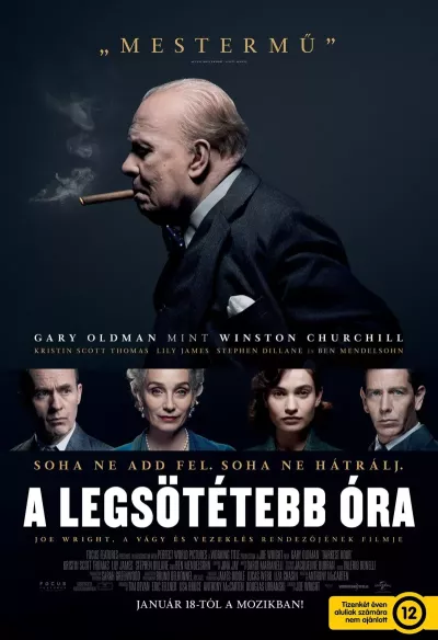 A legsötétebb óra plakát
