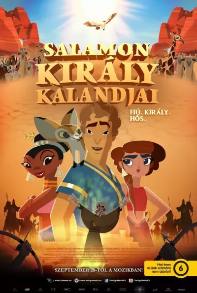 Salamon király kalandjai plakát