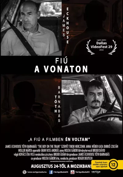 Fiú a vonaton plakát