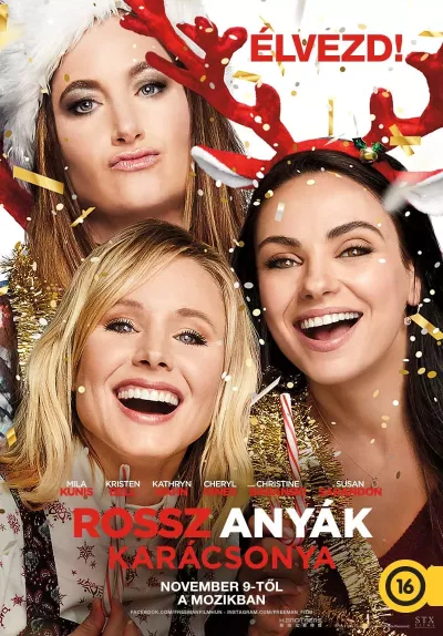 Rossz anyák karácsonya plakát