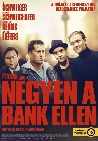 Négyen a bank ellen plakát