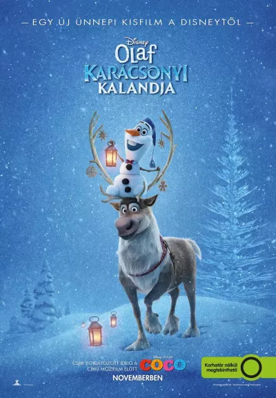 Olaf karácsonyi kalandja plakát