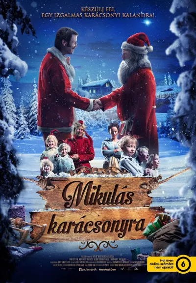 Mikulás karácsonyra plakát
