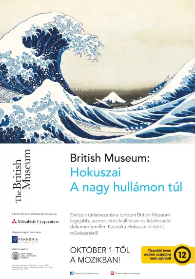 British Museum: Hokuszai - A nagy hullámon túl plakát