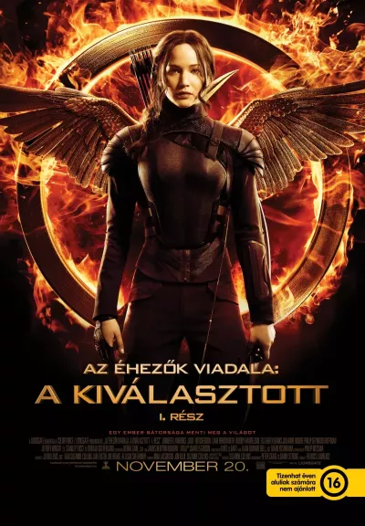 Az éhezők viadala: A kiválasztott – 1. rész plakát
