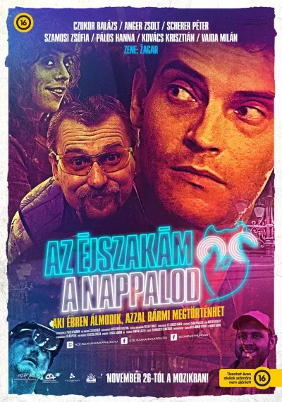 Az éjszakám a nappalod plakát
