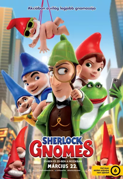 Sherlock Gnomes plakát