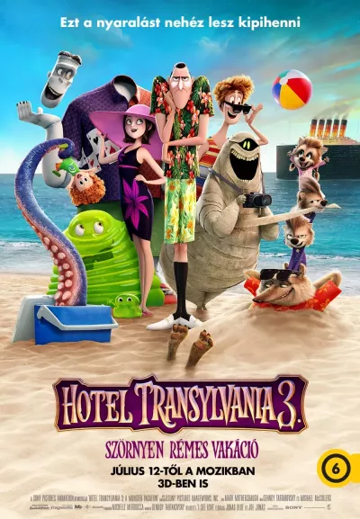 Hotel Transylvania 3. - Szörnyen rémes vakáció plakát