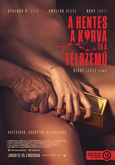 A hentes, a kurva és a félszemű plakát