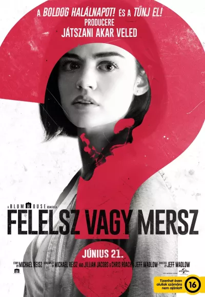 Felelsz vagy mersz plakát