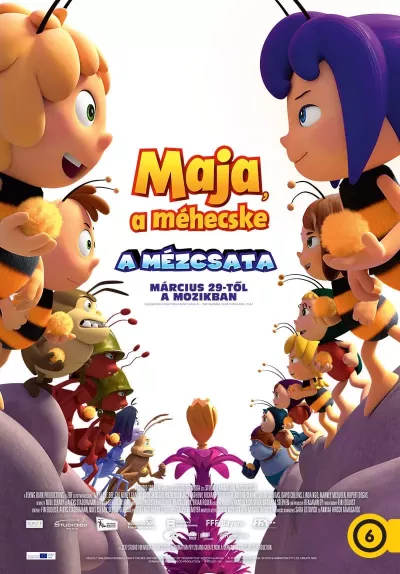 Maja, a méhecske - A mézcsata plakát