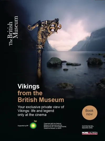 Vikingek nyomában - tárlatvezetés a British Múzeumból plakát