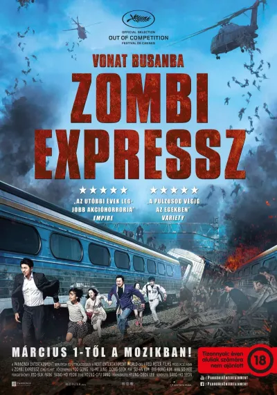 Vonat Busanba - Zombi expressz plakát