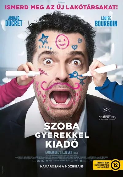 Szoba gyerekkel kiadó plakát