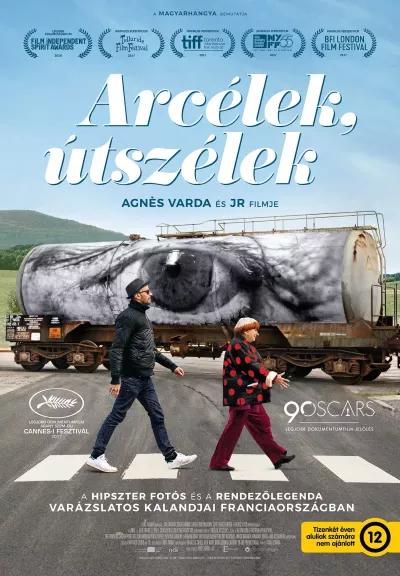 Arcélek, útszélek plakát