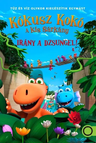 Kókusz Kokó, a kis sárkány - Irány a dzsungel! plakát