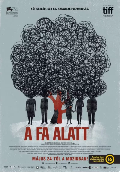 A fa alatt plakát