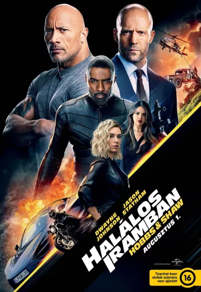 Halálos iramban: Hobbs és Shaw plakát