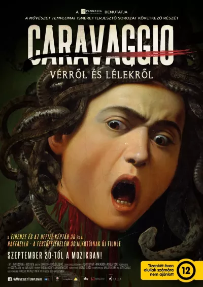 A művészet templomai: Caravaggio - Vérről és lélekről plakát