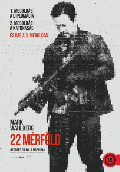 22 mérföld plakát