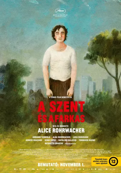 A szent és a farkas plakát