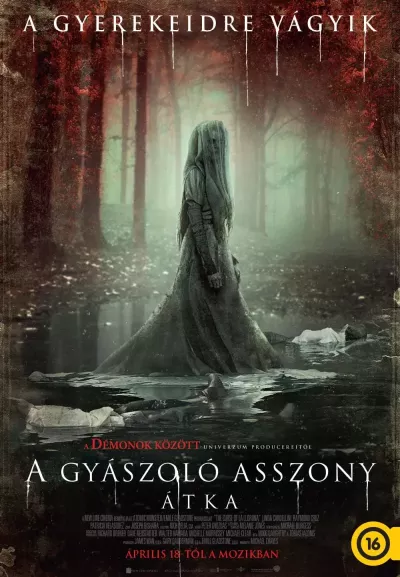 A gyászoló asszony átka plakát