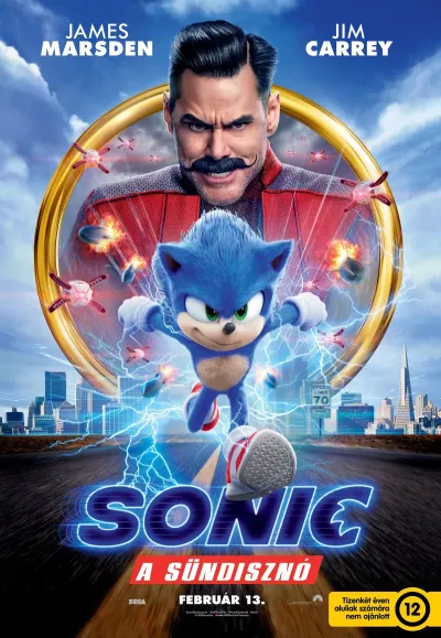 Sonic, a sündisznó plakát