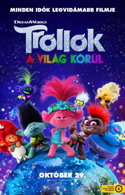 Trollok a világ körül plakát