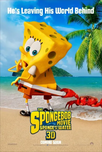 SpongyaBob: Ki a vízből! plakát