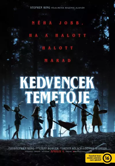 Kedvencek temetője plakát
