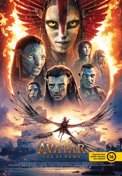 Avatar: Tűz és Hamu plakát