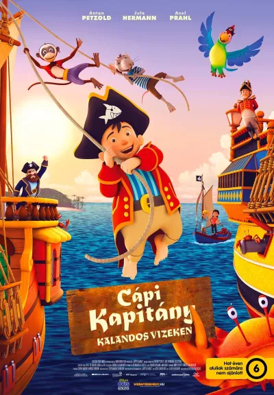 Cápi Kapitány - Kalandos vizeken plakát